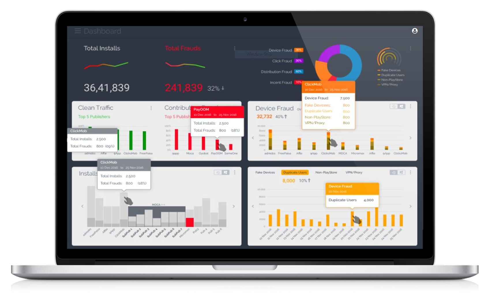 screenshot of Ad Fraud